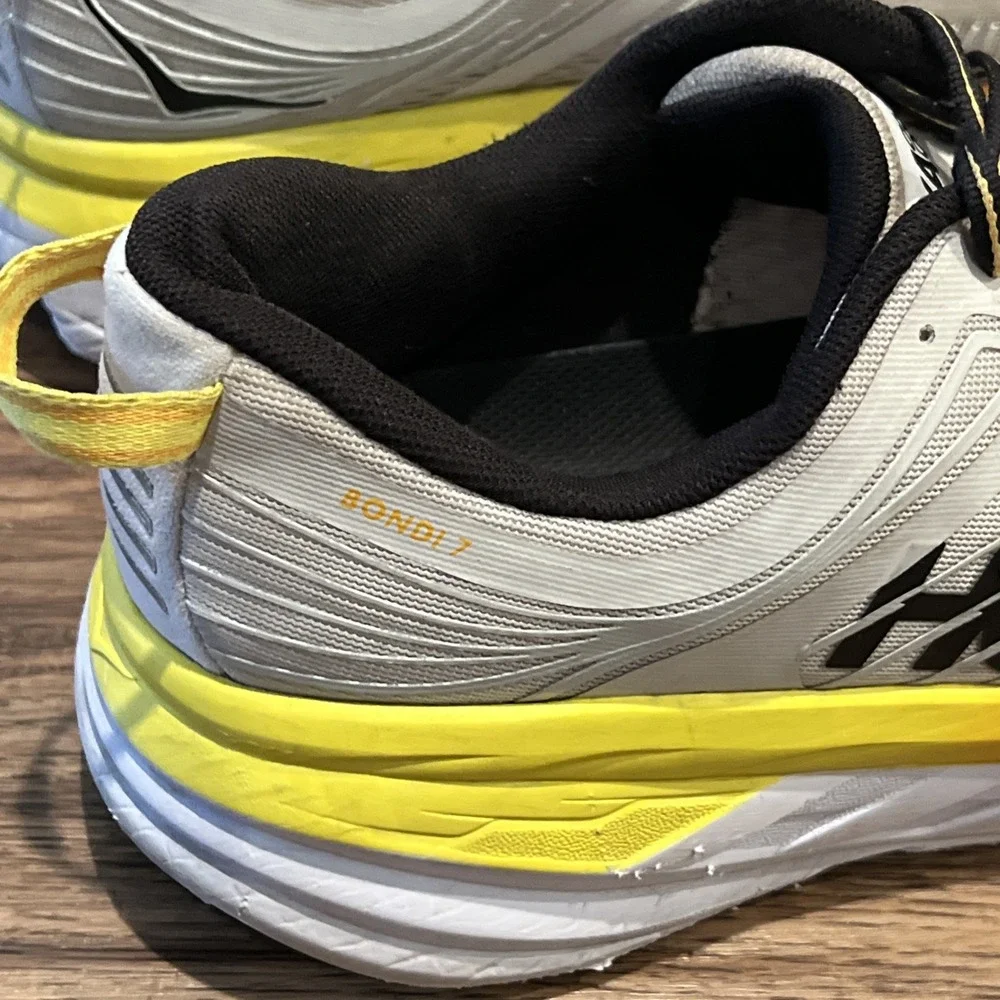 Hoka One One Bondi 7 Mens Nimbus Cloud Running Shoes Size 10.5